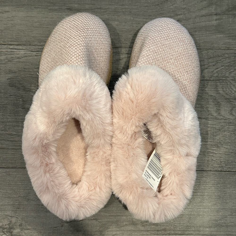 New womens isotoner memory foam slippers XL 9.5-10